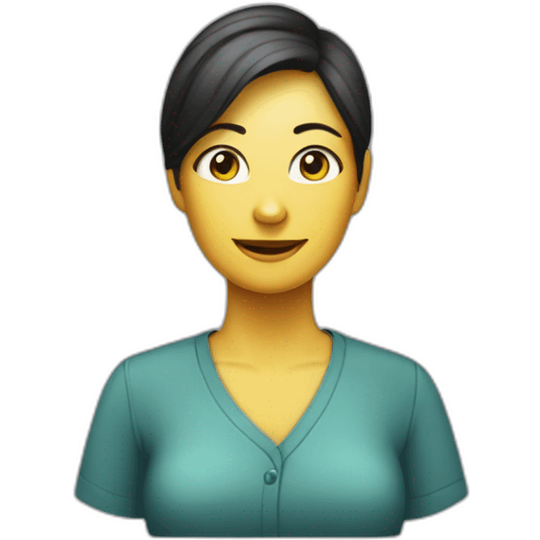 female coordinator of a garment workers righs organisation emoji