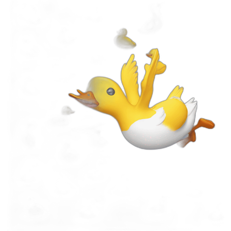 Duck backflip emoji