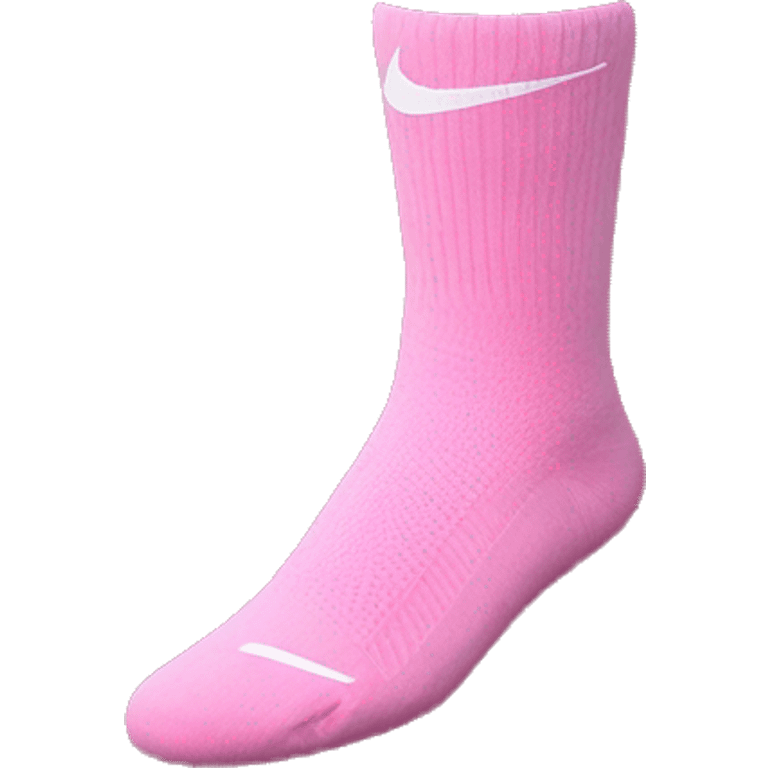 pink nike socks emoji