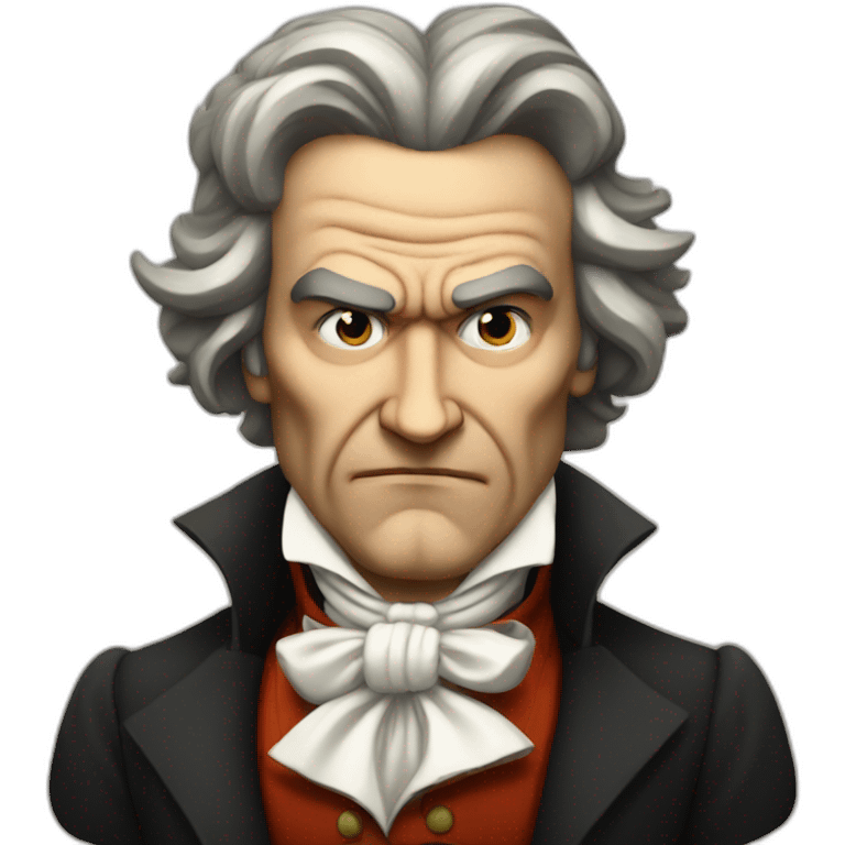 Evil Beethoven emoji