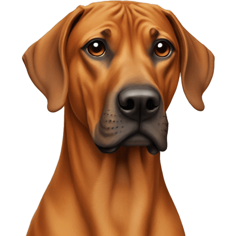 Rhodesian ridgeback dog emoji