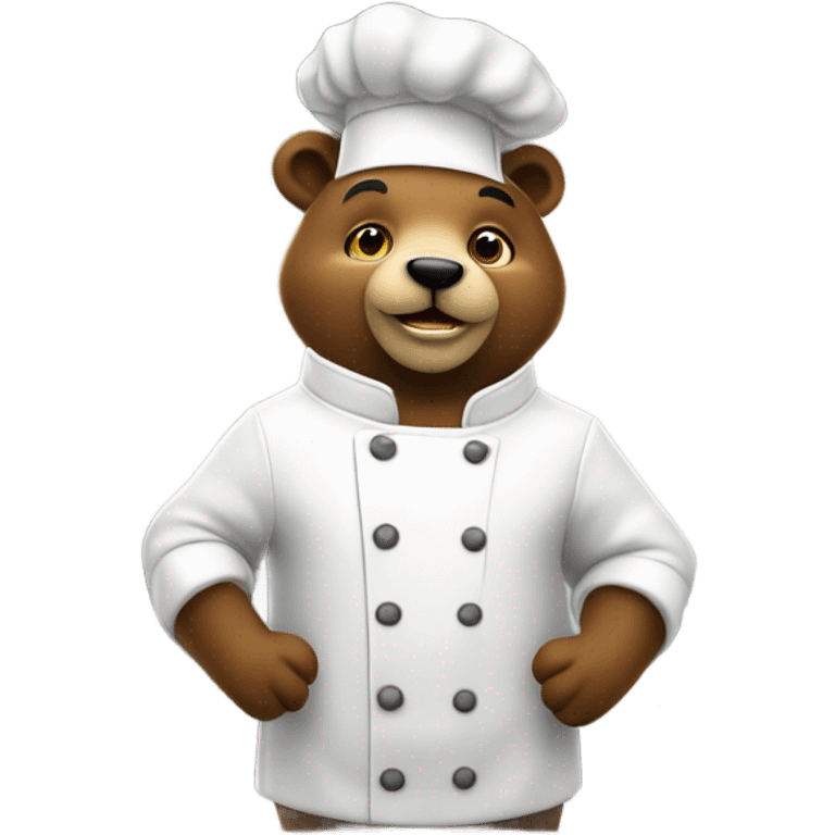 Animal chef emoji