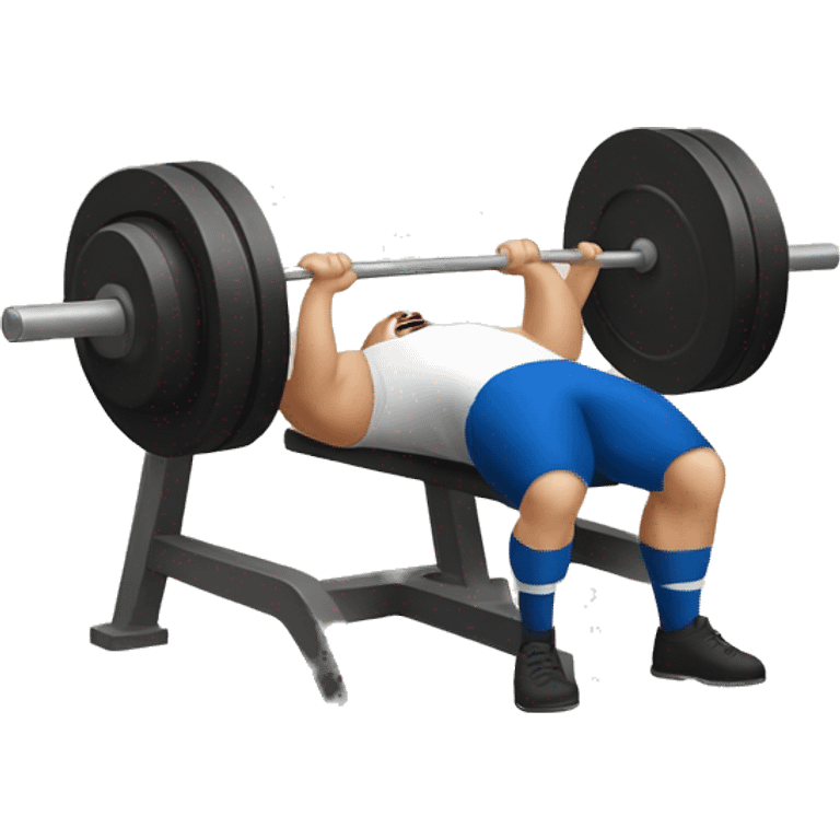 100 kg bench press emoji