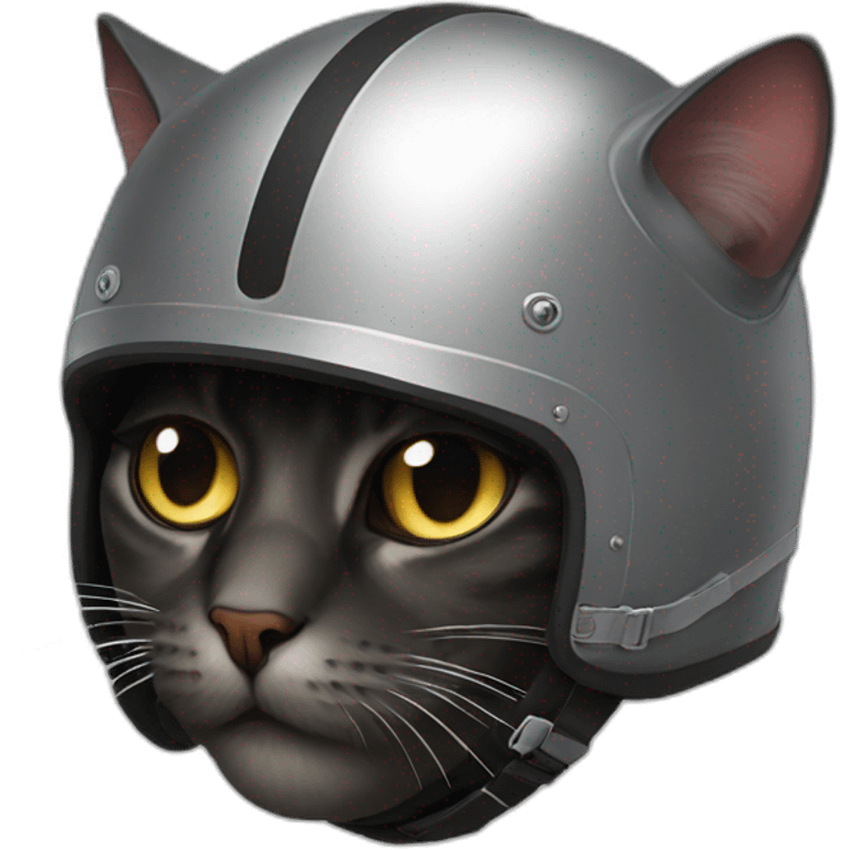 the cat in the helmet emoji