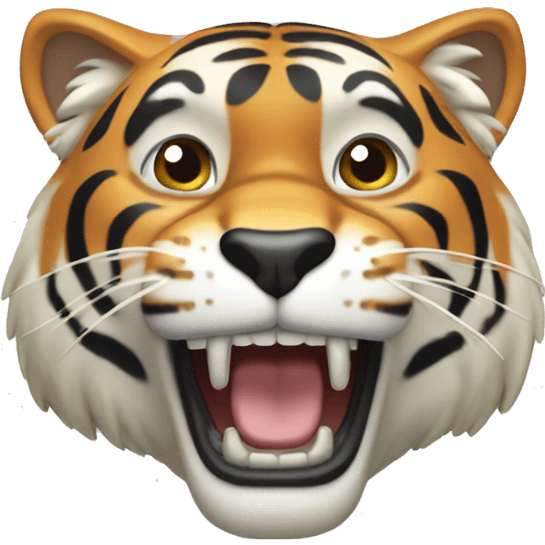 créame un tigre azul emoji