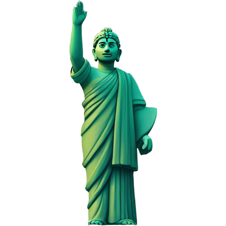 statue of unity from india  emoji