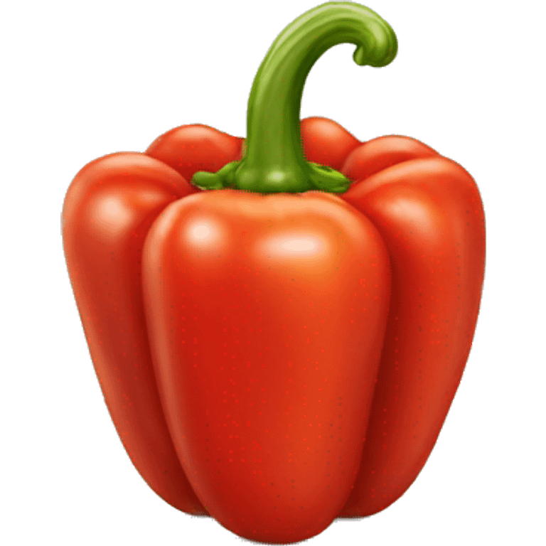 Red Bell pepper emoji