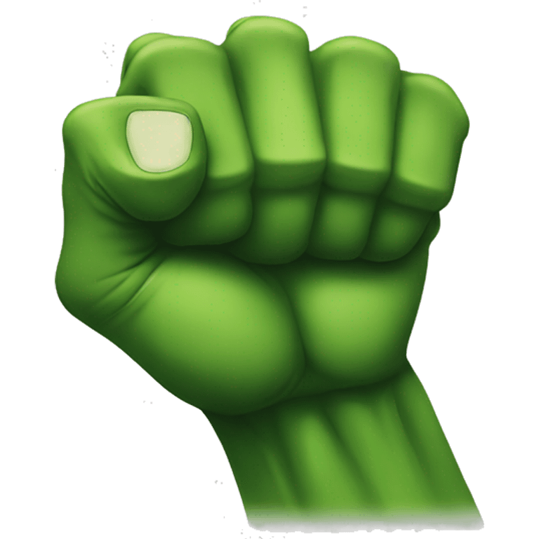 Hulk fist emoji