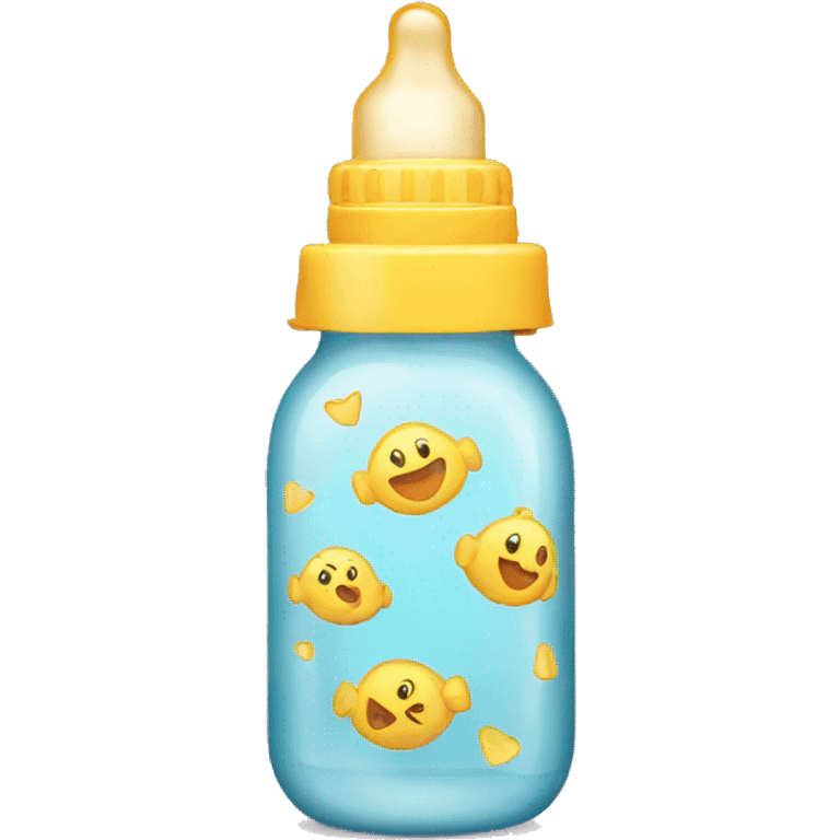 baby bottle emoji