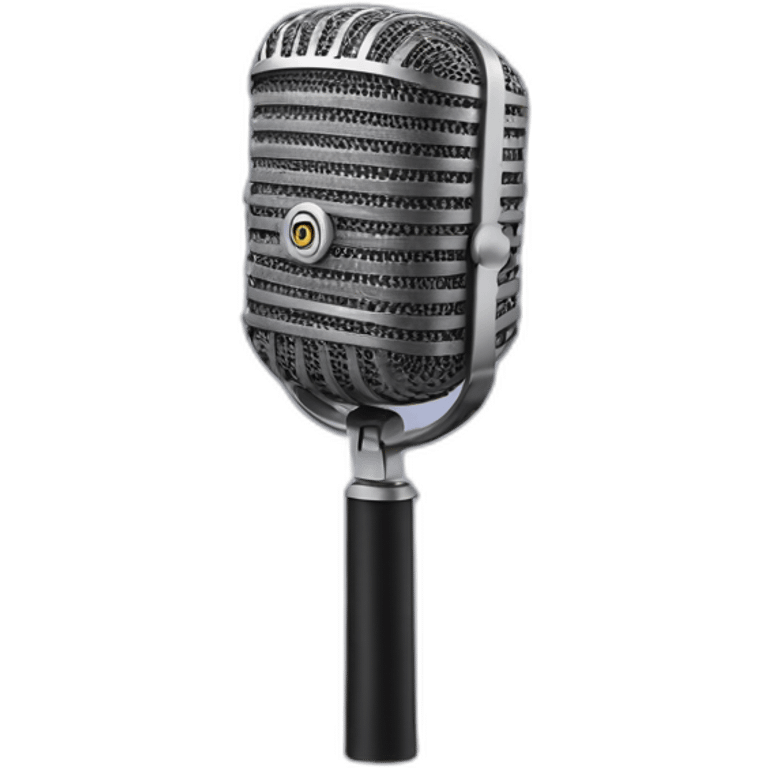 Podcasters microphone emoji