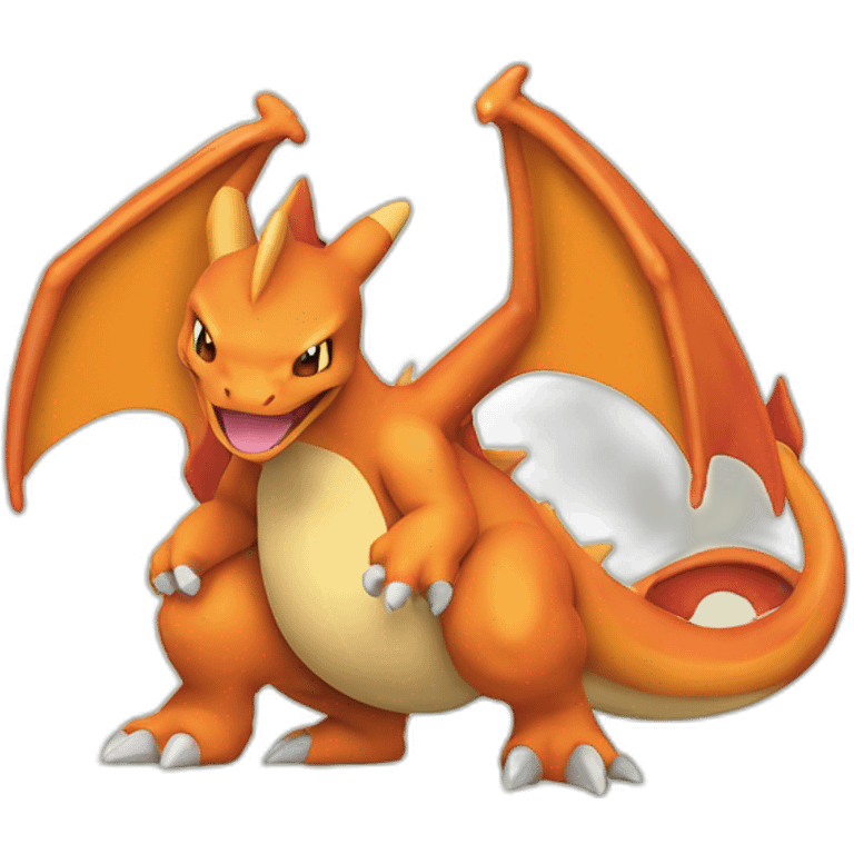 Cute charizard pokemon emoji