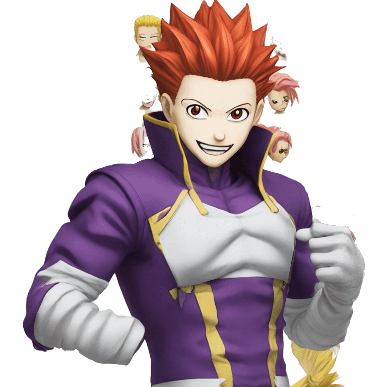 hisoka from hunter x hunter emoji