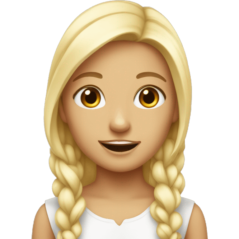 Vanilla girl emoji  emoji