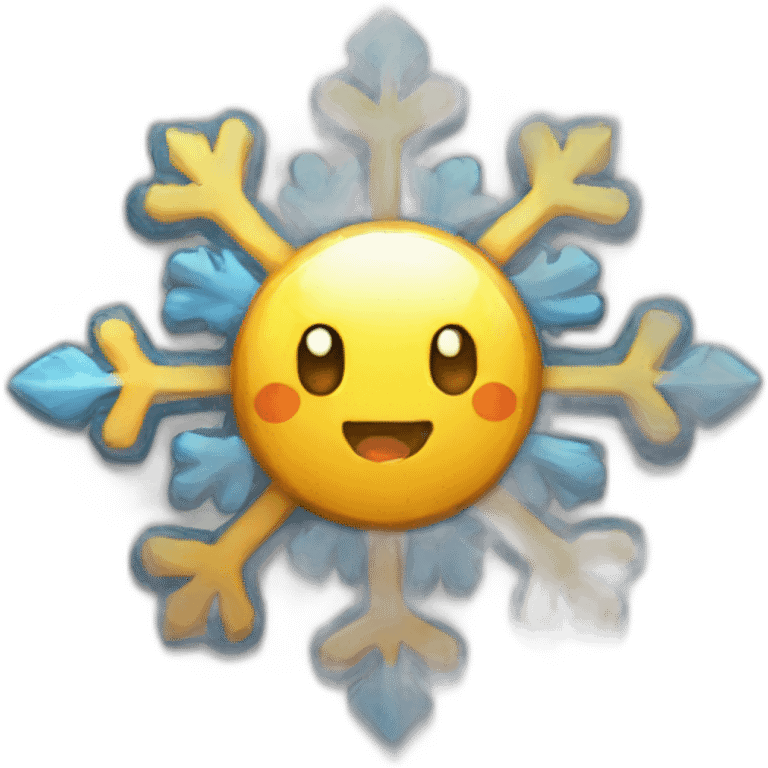 badge, medal, new year, snowflake, pokemon, picture, paint, draw emoji