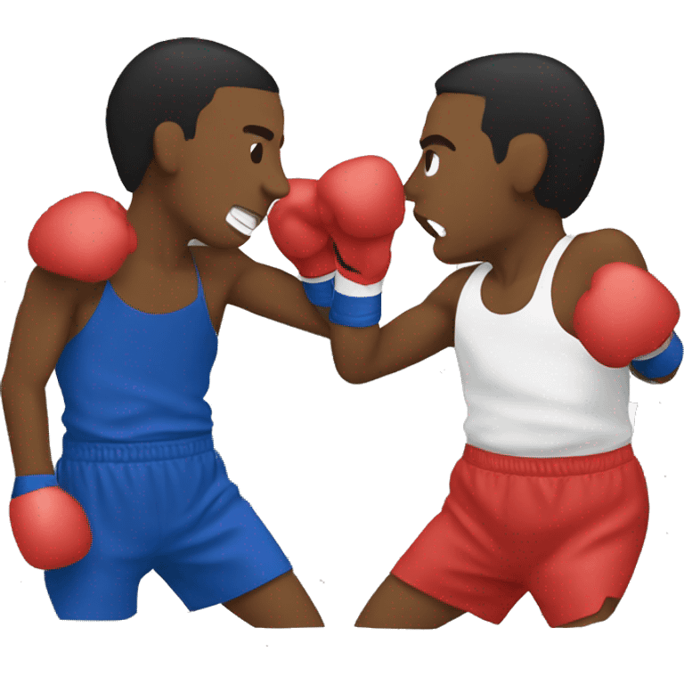 Boxing, fighting emoji