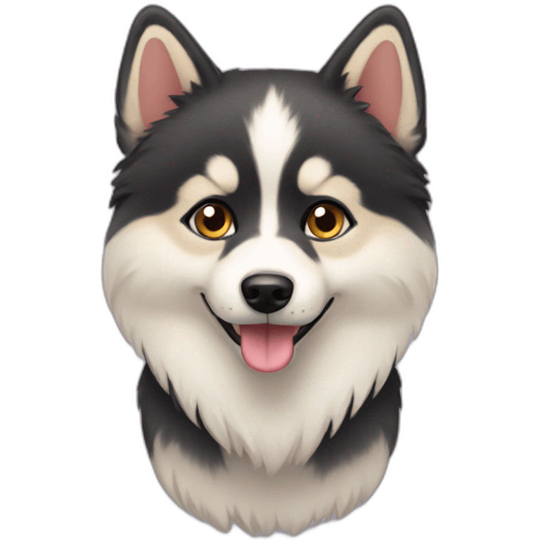 Pomsky emoji