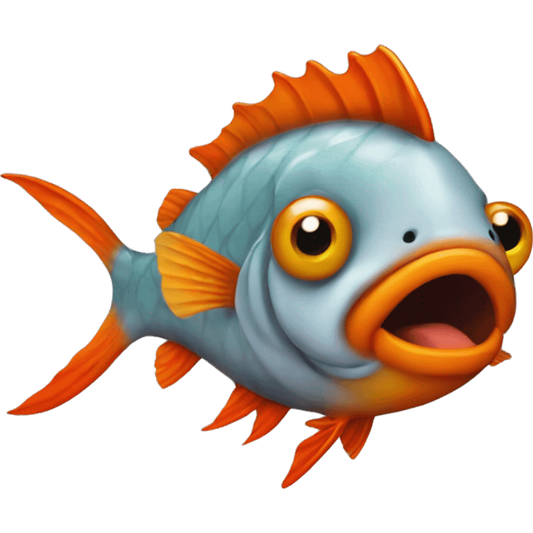 Poisson rouge emoji