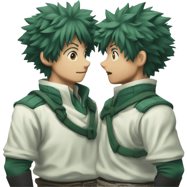 Midoriya izuko or deku  emoji