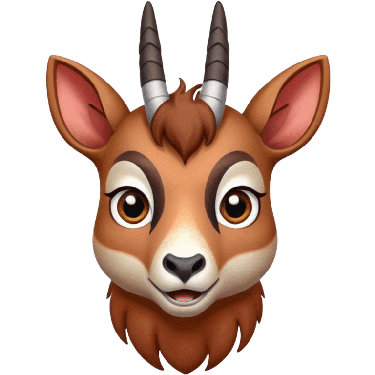 A gassy antelope emoji