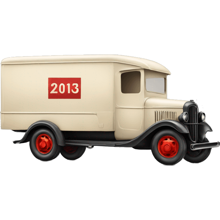 1935 moving van truck emoji