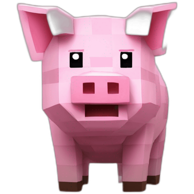 minecraft pig emoji