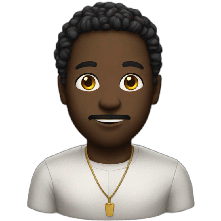 Black God emoji