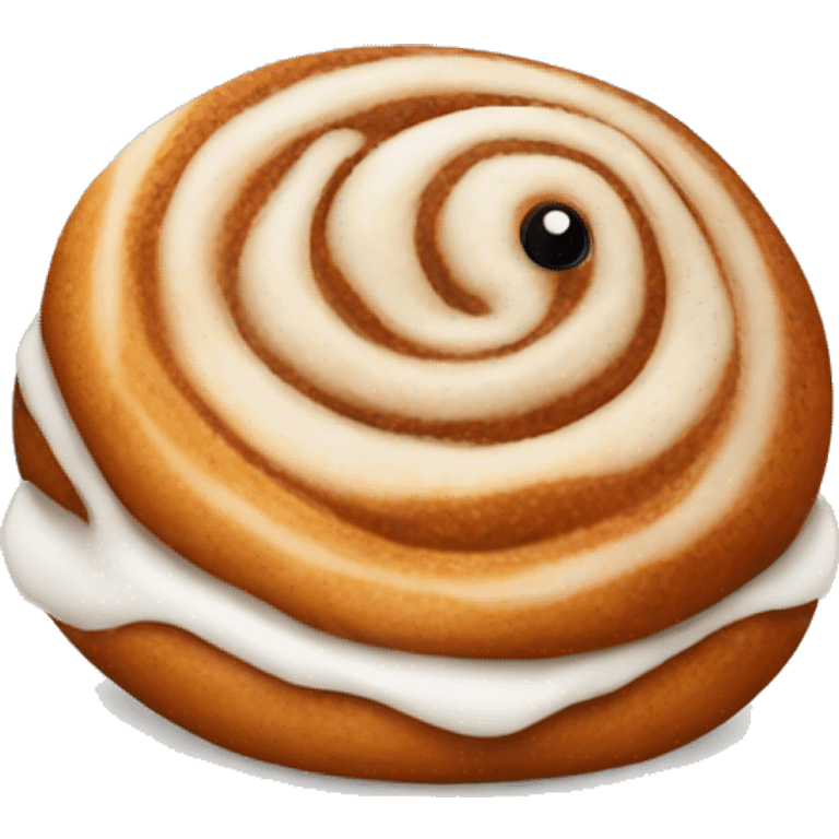 Steaming Cinnamon Roll  emoji