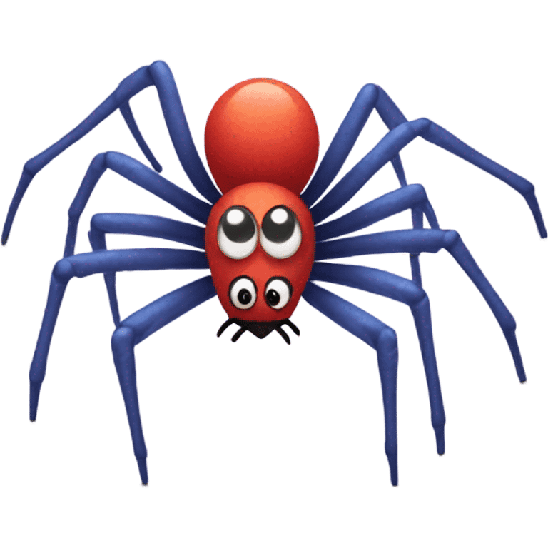 Spider with shoes emoji