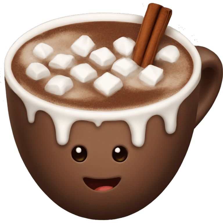 Hot chocolate emoji