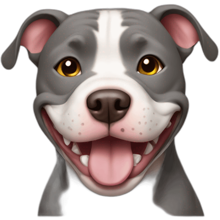 smiling pitbull emoji