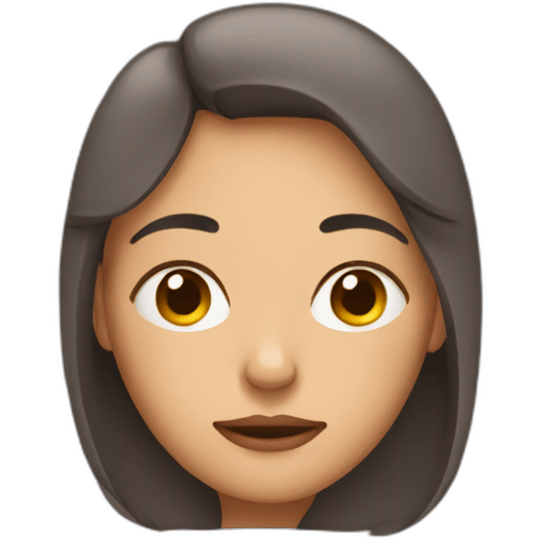 a sleepy woman emoji