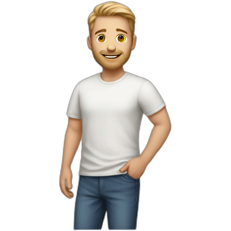 35 Year Old White Male from USA emoji