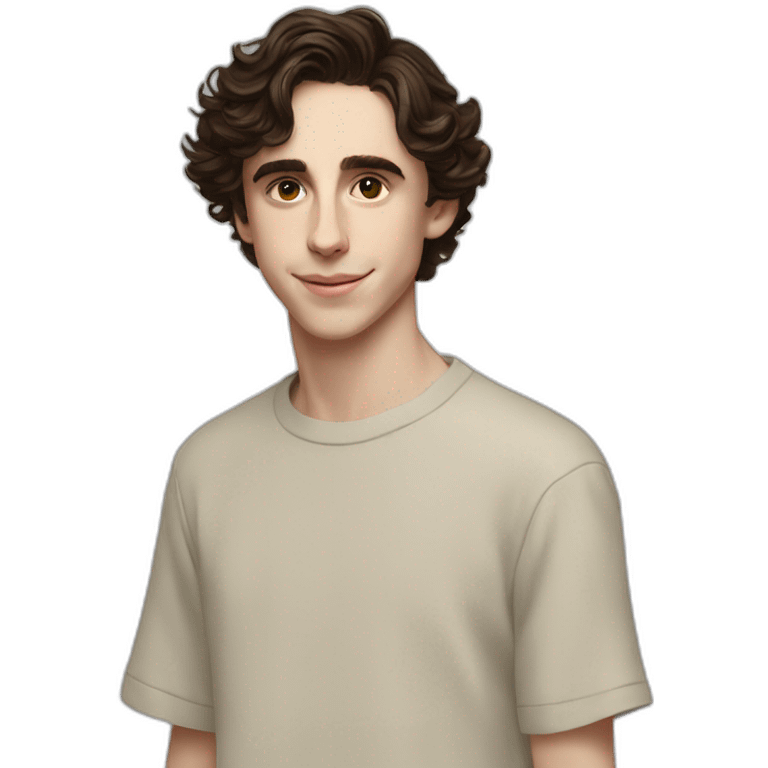 timothy chalamet emoji