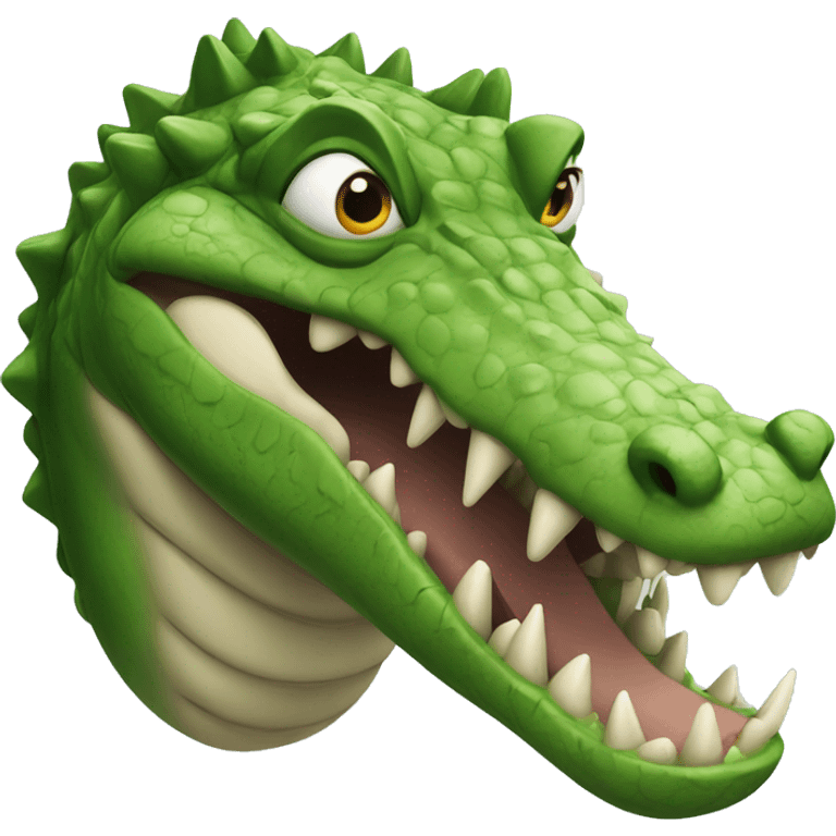 Killer crocodile  emoji