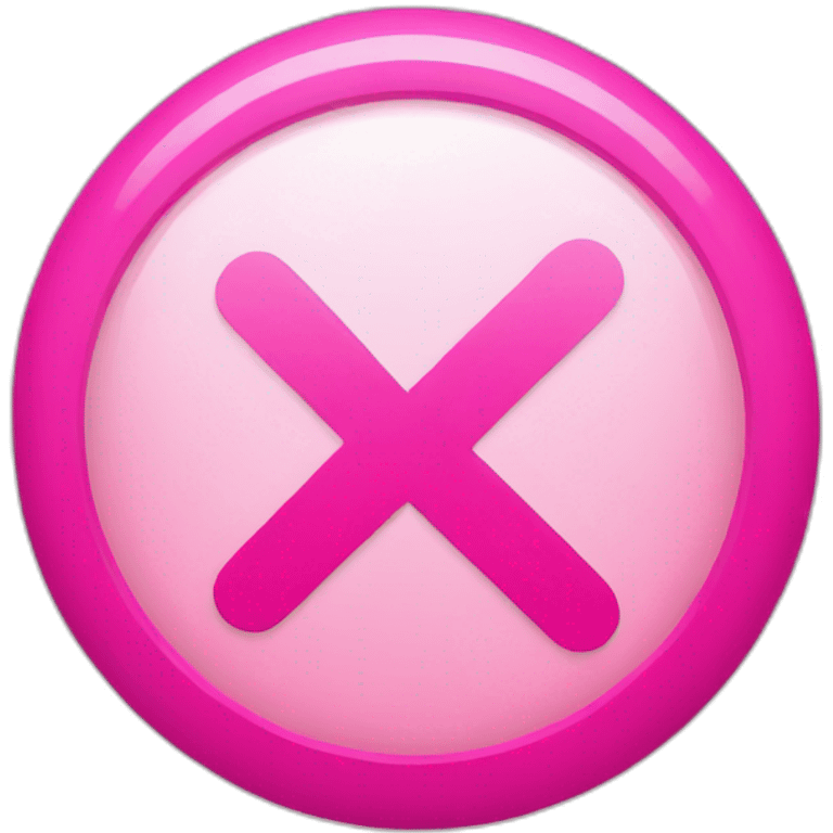 pink check mark emoji