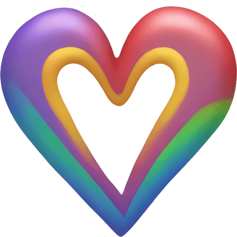 rainbow heart emoji