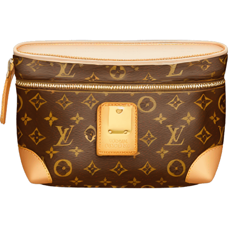 Louis Vuitton cosmetic bag  emoji