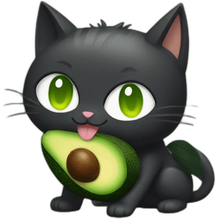 batman avocado cat emoji