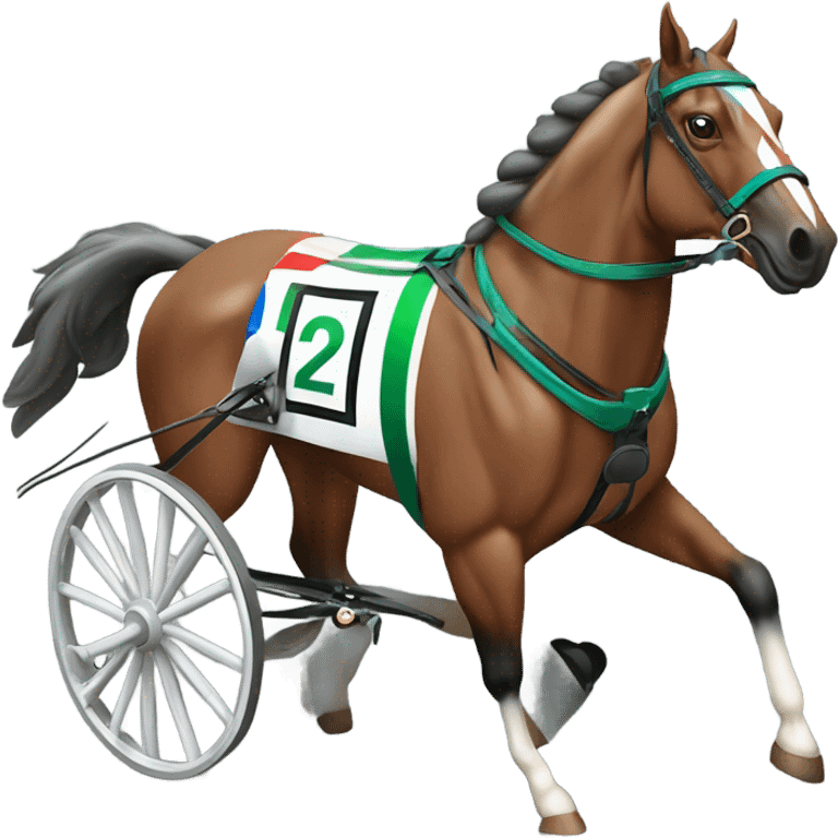 harness jockey emoji