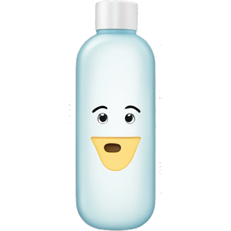 toner make up remover bottle emoji