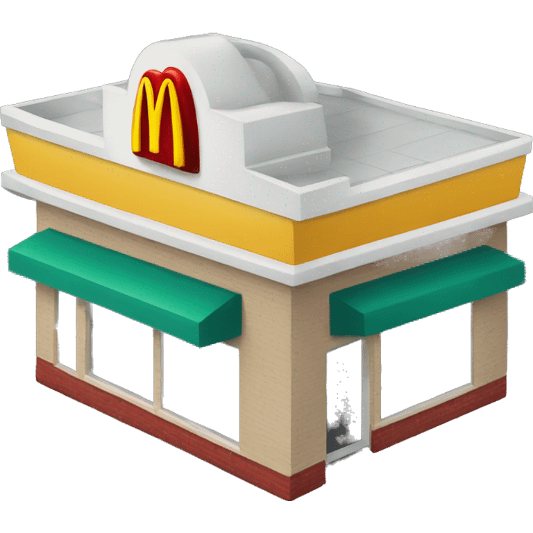 mcdonalds restaurant emoji