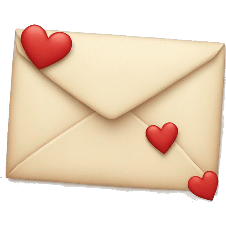 Love letter emoji