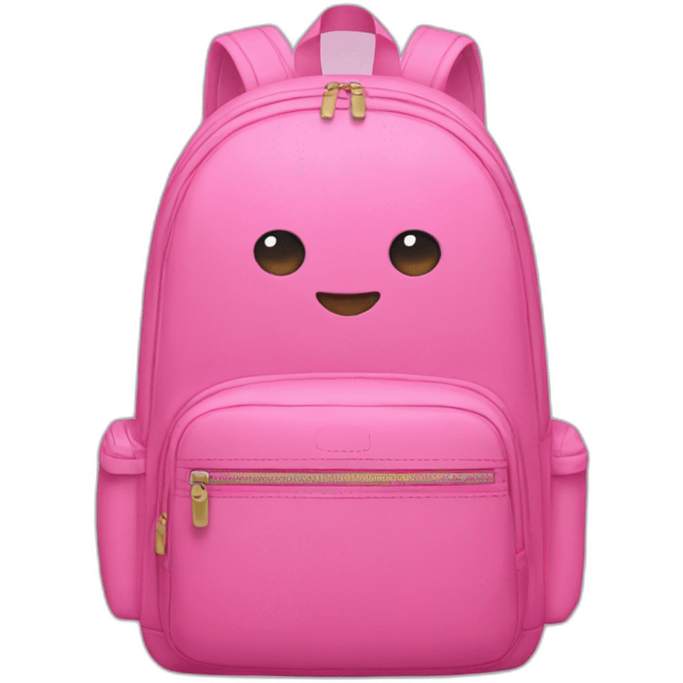 Girly backpack emoji