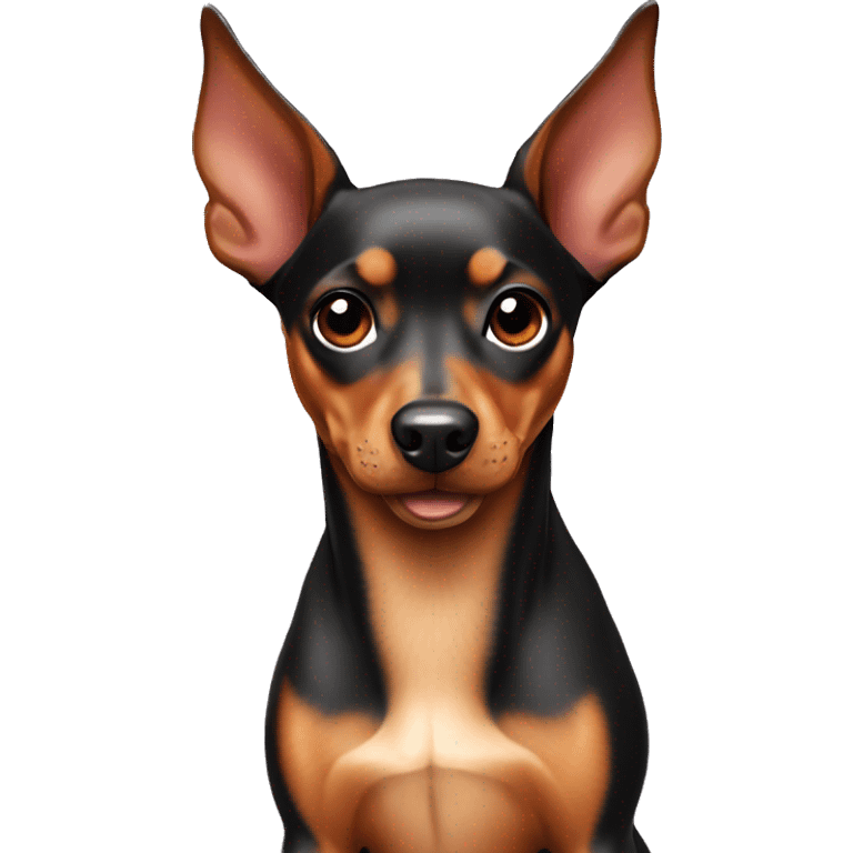 dog Miniature pinscher emoji