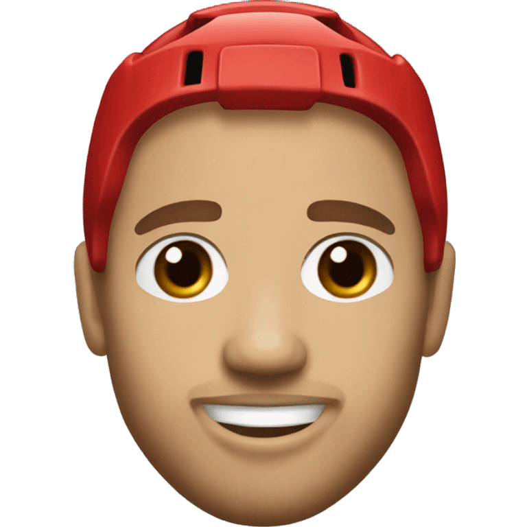 Detroit red wing hockey player number 23 emoji