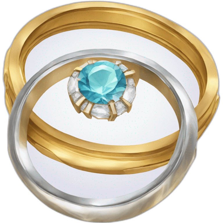 diamond saturn rings emoji