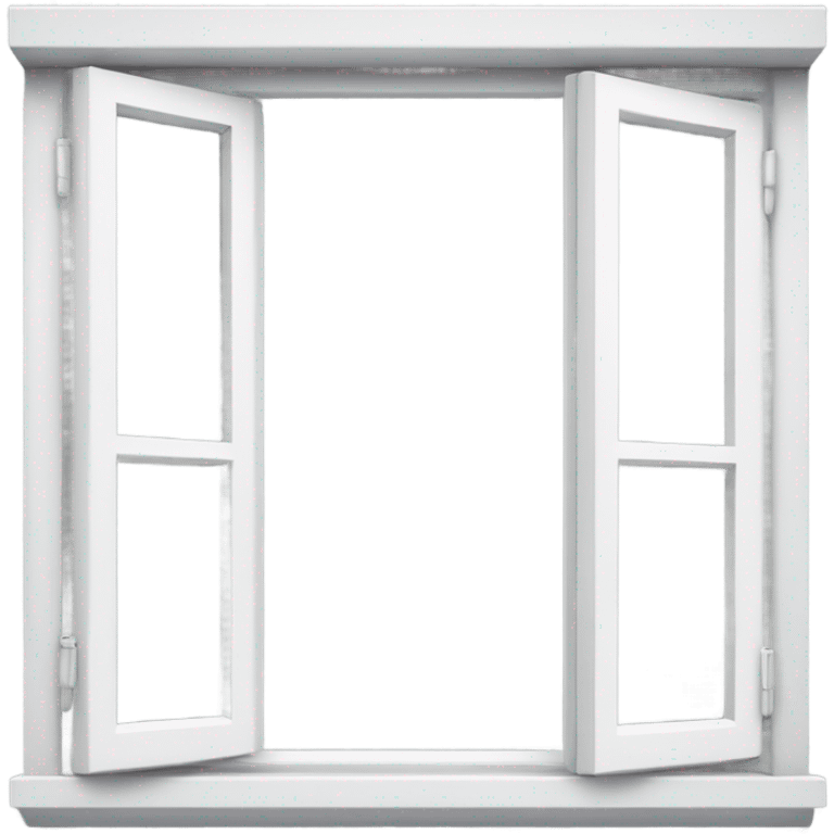 White termopan window  emoji