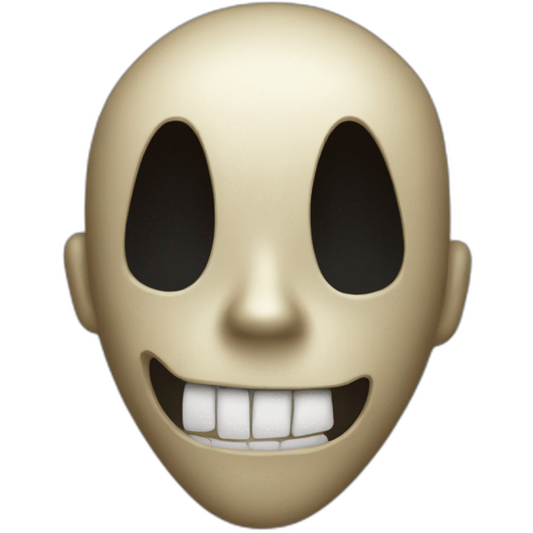 Scream mask emoji