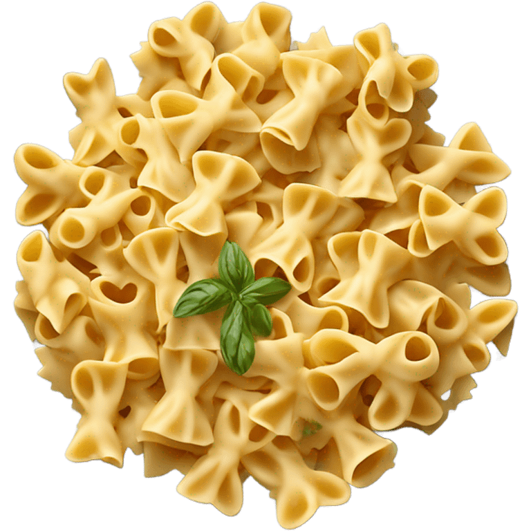 Pasta with bow emoji