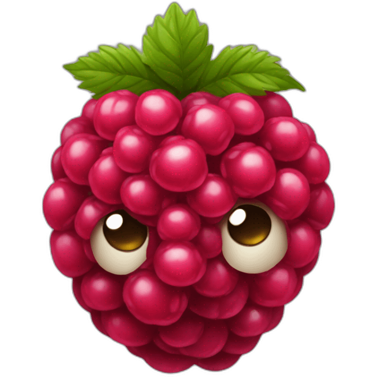 Raspberry emoji